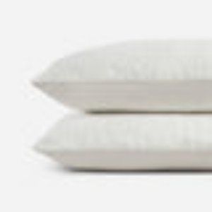 Sunday Citizen Snug and Bamboo KING Sham Set NWOT Clear White